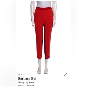 Barbara Bui Red trousers